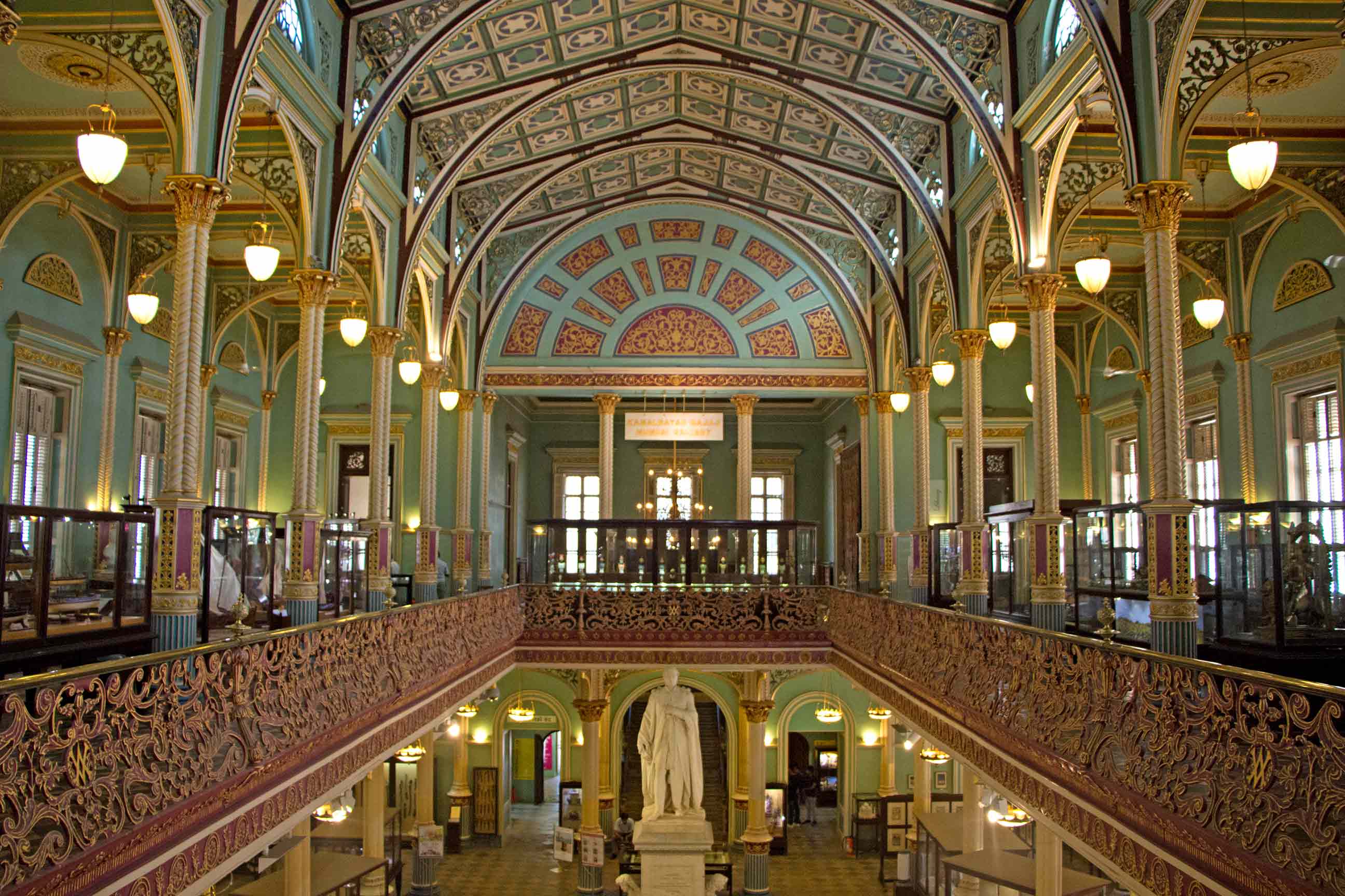 Interior view of the museum 