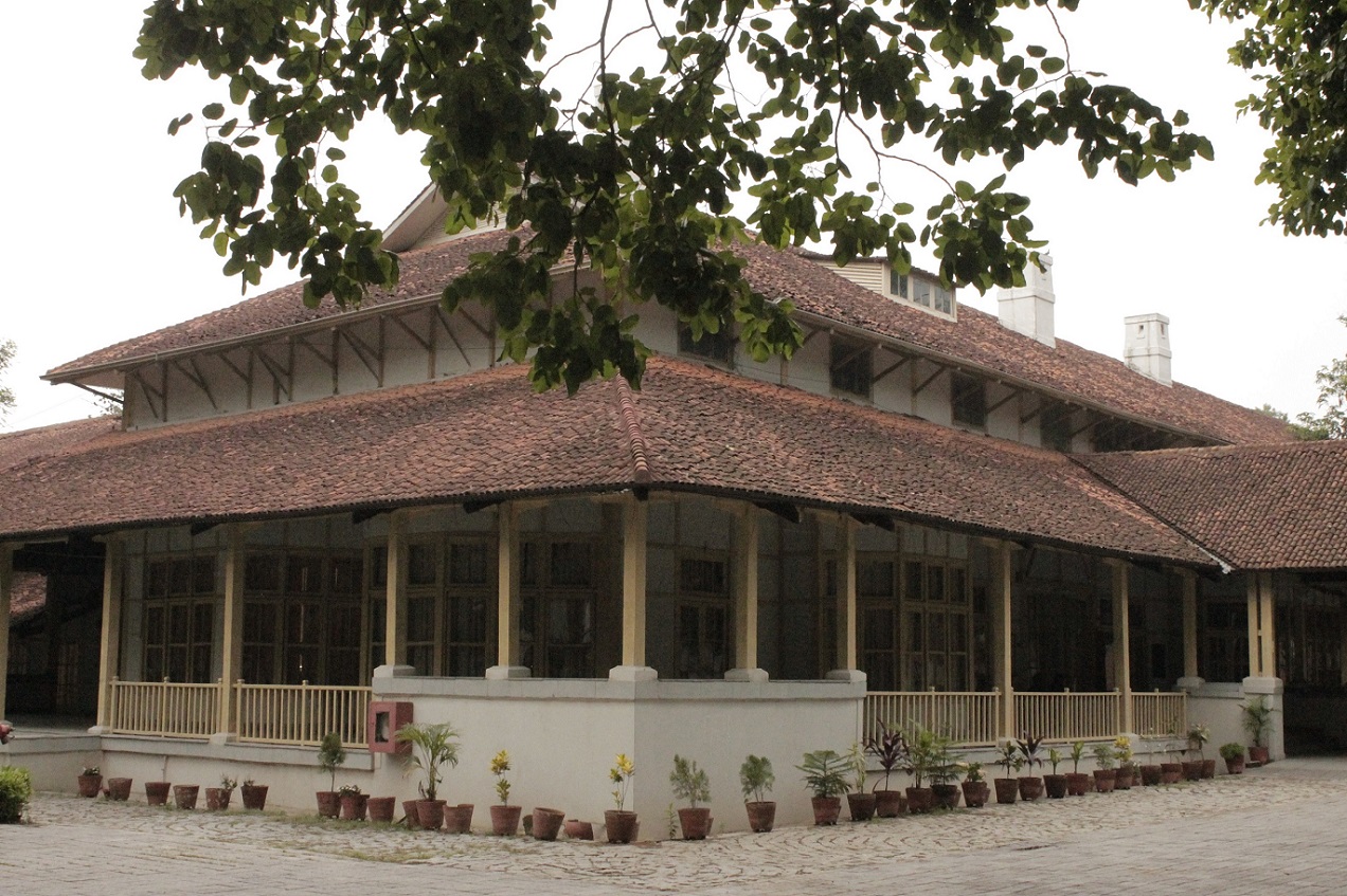 Main Structure as viewed from the Entrance Gate 